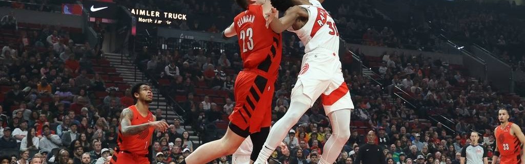 小西蒙斯22分珀尔特尔19+8 卡马拉21+7开拓者胜猛龙