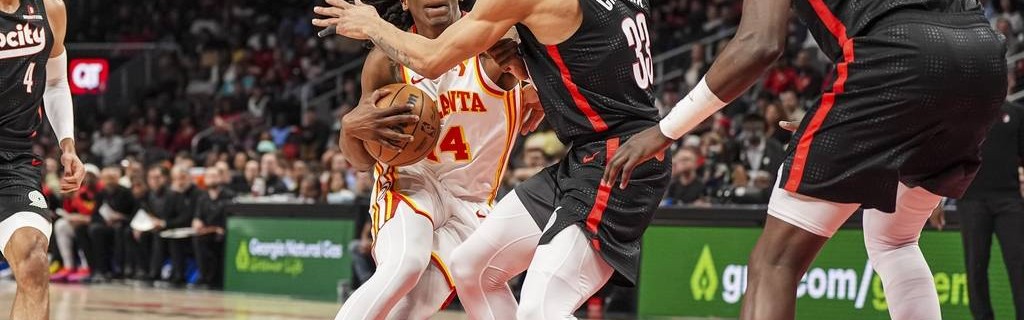 阿夫迪亚32+15+10杨空砍29+15 开拓者胜老鹰