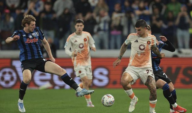 意甲最新战报：2-1绝杀罗马！亚特兰大锁定欧冠，欧冠4席已定3席！