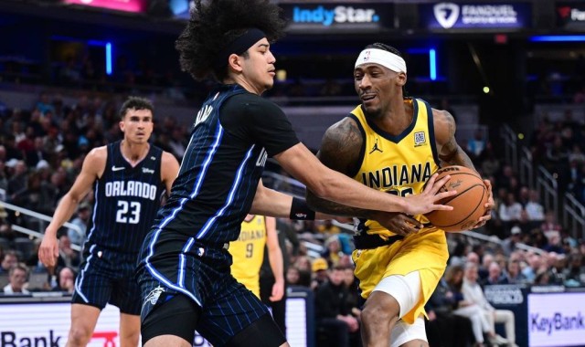 奎恩25+5马瑟林20分 布莱克21+7魔术胜步行者