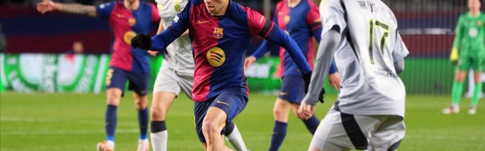 燃爆欧冠！巴萨核心116公里飞奔登顶！西甲新王用双脚撕破质疑